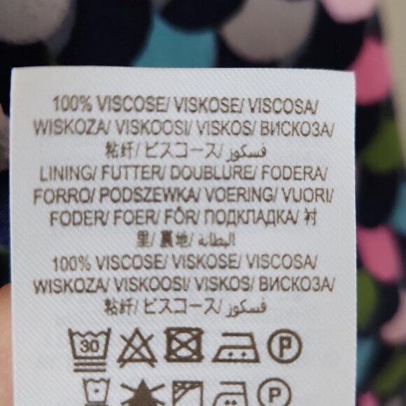 BODEN | Jemima Puff Sleeve Dress French Navy W0621 US sz 6L - Picture 8 of 8